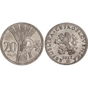 Czechoslovakia 20 Haleru 1927