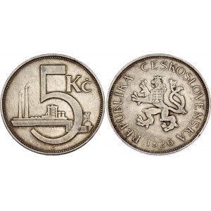 Czechoslovakia 5 Korun 1926