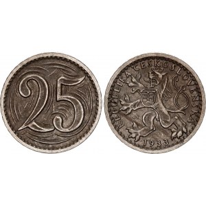 Czechoslovakia 25 Haleru 1933