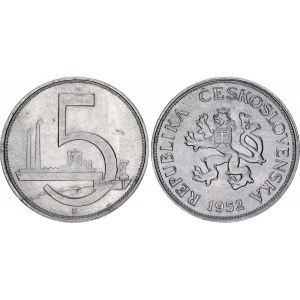 Czechoslovakia 5 Korun 1952