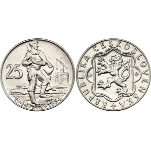 Czechoslovakia 25 Korun 1954