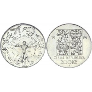 Czech Republic 200 Korun 1994