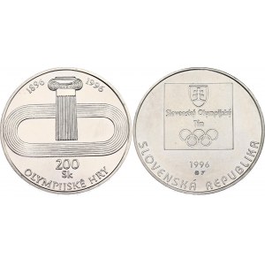Slovakia 200 Korun 1996