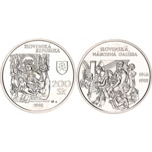 Slovakia 200 Korun 1998