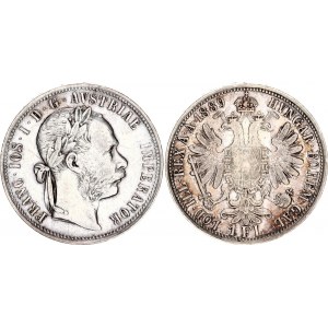 Austria 1 Florin 1889