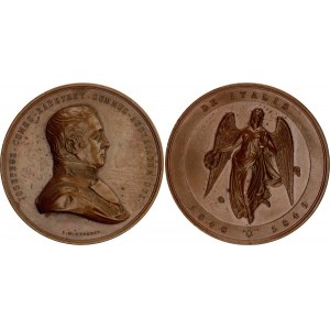 Austria Bronze Medal The Victory of Count Radetzky in Italy 1848/1849 1849