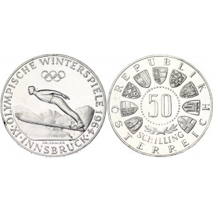 Austria 50 Schilling 1964 Proof