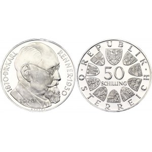 Austria 50 Schilling 1970 Proof