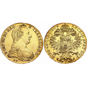 Austria 1 Taler 1780 X Gold Plated