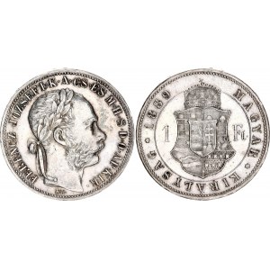 Hungary 1 Forint 1889 KB