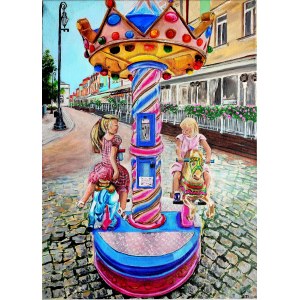 Anna Zborovska, Carousel, 2022.