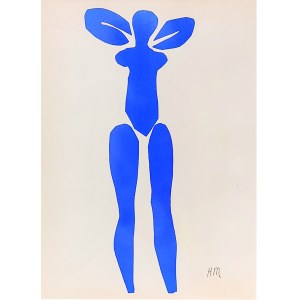 Henri Matisse (1869-1954), NU BLEU I, 1954 r.