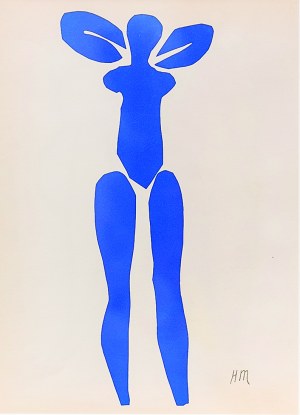 Henri Matisse (1869-1954), NU BLEU I, 1954 r.