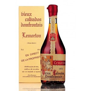 Normandia Lemorton Calvados 0,7L 40%, rocznik 1972