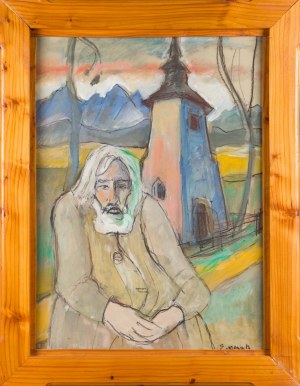 Eugeniusz WANIEK (1906 - 2009), Zadumany, 2003