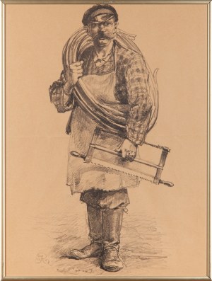 Józef RAPACKI (1871 - 1929) wg, Zestaw 7 grafik z teki: 