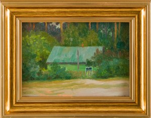 Siergiej I. NIKIFOROW (1920 - 2005), Chata w lesie, 1980