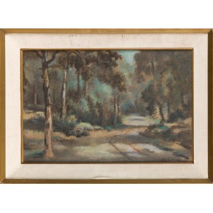 Waclaw ŻABOKLICKI (1879 - 1959), Forest, circa 1950.