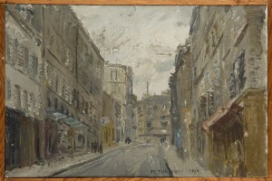 Włodzimierz ZAKRZEWSKI (1916 - 1992), Paryż - Montmartre, 1962