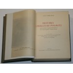 Chmielowski Piotr - Historja literatury polskiej od czasów najdawniejszych do początków romantyzmu. Lwów 1931.