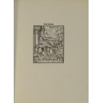 Holbein Hans (młodszy) - Bilder des Todes. 41 drzeworytów. Leipzig 1913 Insel Verlag.