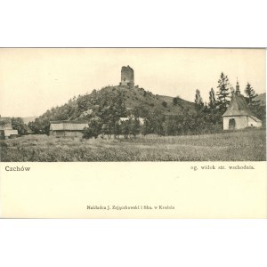 Czchów - Ogólny widok strona wschodnia, ok. 1900