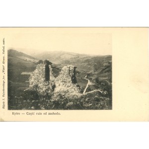 Rytro - Część ruin od zachodu, ok. 1900