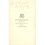 Żółkowski Alojzy, Warszawa, J. Mieczkowski, ok. 1870