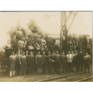Obsługa kolei, tereny galicji, ok 1910