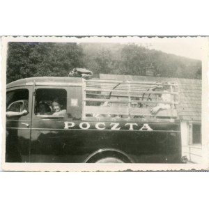 Motoryzacja w Polsce - Poczta, ok. 1930