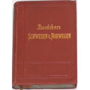 Baedecker Karl - Schweden, Norwegen. Die Reiserouten durch Dänemark nebst Island und Spitzbergen. Hanbuch für Reisende von ... Leipzig 1914 Verlag von Karl Baedecker.