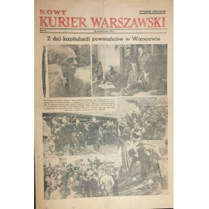 Nowy Kurier Warszawski - Z dni kapitulacji powstańcow w Warszawie, 28.X.1944