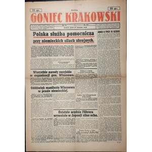 Goniec Krakowski - Polska służba pomocnicza przy niemieckich siłach zbrojnych, 17 XI 1944