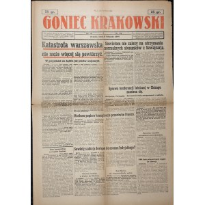 Goniec Krakowski - Katastrofa warszawska nie może więcej się powtrórzyć, 8 XI 1944