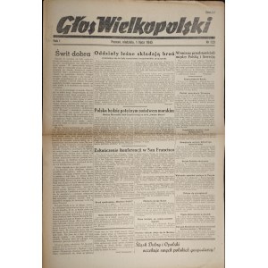 Głos Wielkopolski, R. I, VII 1945