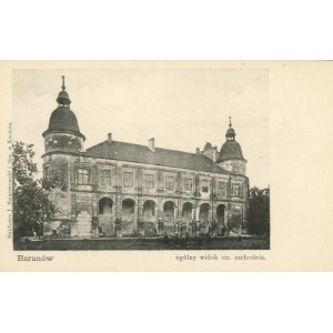 Baranów - Ogólny widok strona zachodnia, ok. 1900