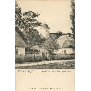 Stary Sącz - Baszta strona południowo-wschodnia, ok. 1900
