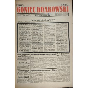 Goniec Krakowski - Dalsza lista ofiar katyńskich, 17 VI 1943