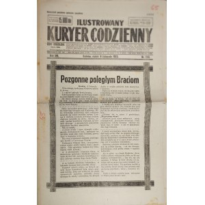 Ilustrowany Kuryer Codzienny - Pozgonne poległym braciom, 9 XI 1923