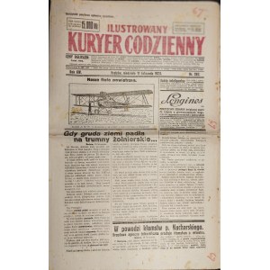 Ilustrowany Kuryer Codzienny - When a lump of earth fell on the soldiers' coffins..., 11 XI 1923