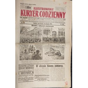 Ilustrowany Kuryer Codzienny - Obrazki z zaburzeń wtorkowych, 12 XI 1923