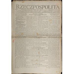 Rzeczpospolita - Eligjusz Niewiadomski przed sądem, pierwsze zeznania oskarżonego, 1 I 1923