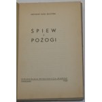 Baczyński Krzysztof Kamil - Śpiew z pożogi. Warschau 1947 Verlagsgenossenschaft Wiedza.