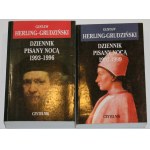 Herling-Grudziński Gustaw - Dziennik pisany nocą 1971-1999. 1 wyd. T. 1-7. Vollständig.