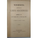Kołaczkowski Klemens - Wspomnienia Jenerała... Księgi I-V. Komplet. Kraków 1898-1901 Spółka Wydawnicza Polska.