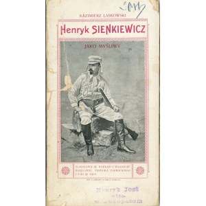 - Laskowski Kazimierz - Henryk Sienkiewicz jako myśliwy. Notatka jubileuszowa 1875-1900. Warszawa 1901