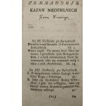 Skarga Piotr - Kazania na niedziele całego roku... T. 3. [Sandomierz] 1792 W Druk. Sandomierskiey.