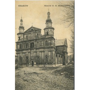 Kraków - Kościół O.O. Bernardynów, 1910