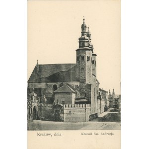 Kraków - Kościół św. Andrzeja, ok. 1900