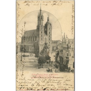 Kraków - Kościół Panny Maryi, 1903